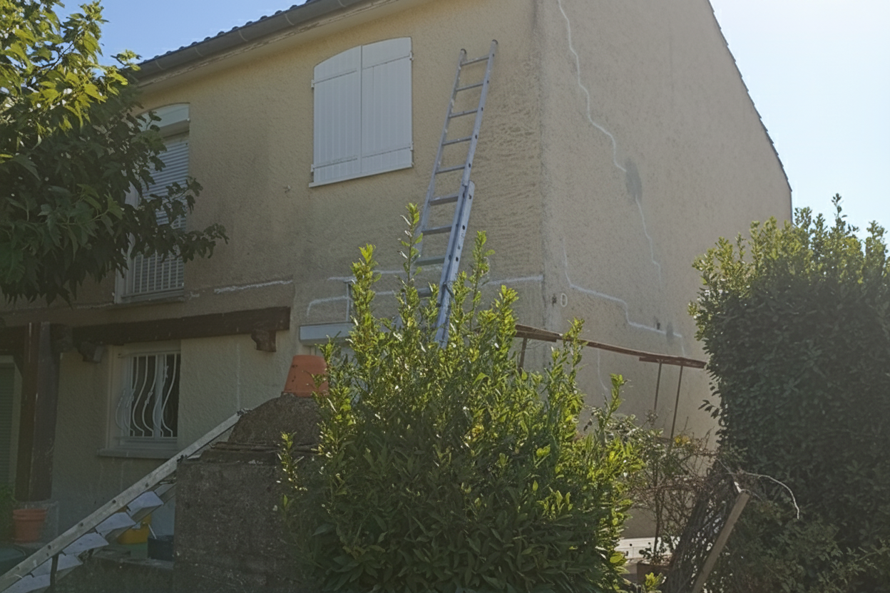 Façade avant travaux