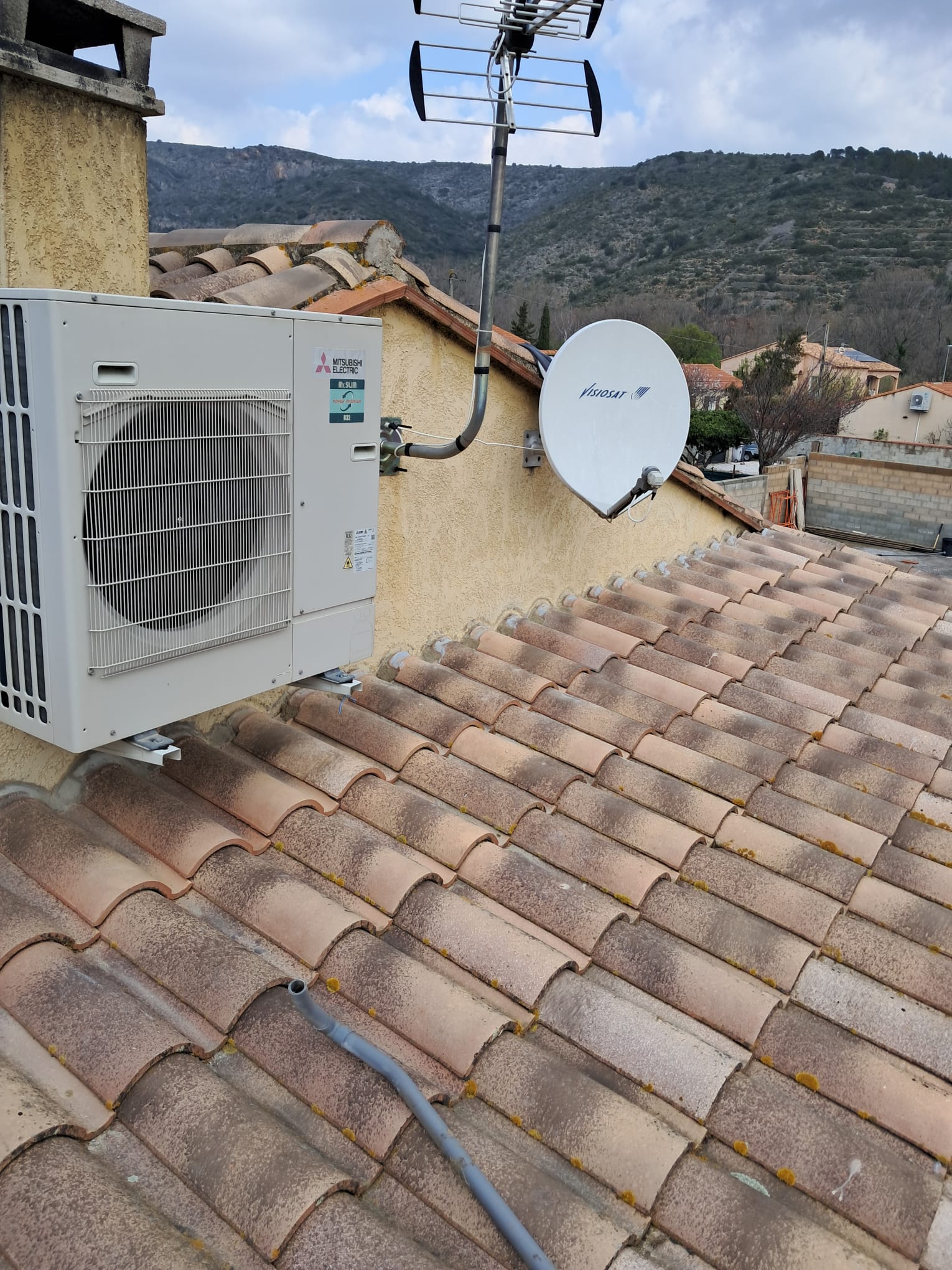 Climatisation sur toiture — Pyrénées-Orientales